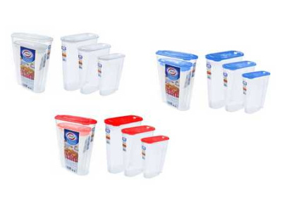 Набор контейнеров для сыпучих продуктов "Лайт" 2 л, 3 л, 5 л (то)