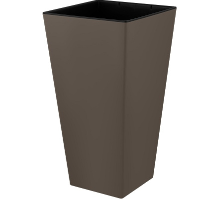 Горшок для цветов London CUBE 34л c дренаж. вставкой 19л французский платан