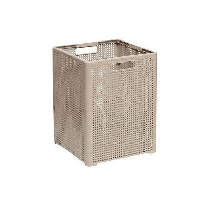 Корзина складная "Лофт" 50л (латте) (то)