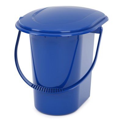 Ведро-туалет 18л. (голубой) (то)