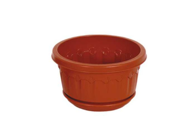 Кашпо "Флавия" 1,4 л с поддоном  (то)