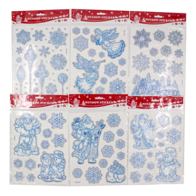 Наклейка новогодняя микс 20*26см