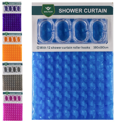 Штора для ванной 180*180см (материал - PEVA)