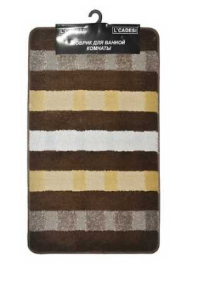 Коврик MARATHON из пропилен. 60*100см  SAFARI коричневый