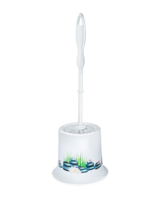 Комплект для туалета "Лотос" ерш с подставкой  (то)