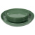 Набор тарелок 8 шт.(d255мм 2шт + d185мм 6шт) (темно-зелёный) (то)