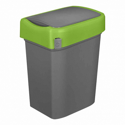 Контейнер для мусора "SMART BIN" 25л (зеленый)(то)