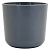 Горшок Лион 5,6л с белой вкладкой Серый Муссон