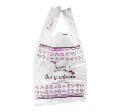 Пакет-майка "УЗОРЫ ЧИСТОТЫ" 28+14х50