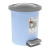 Контейнер для мусора 6л Vogue с педалью небесный (то)