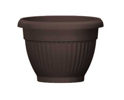 Горшок "Флора", D20, с поддоном 2,6л фраппе (то)