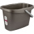 Ведро 13л Step прямоугольное антрацит