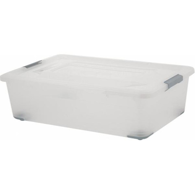 Ящик для хранения BERGEN 25л натуральный (то)