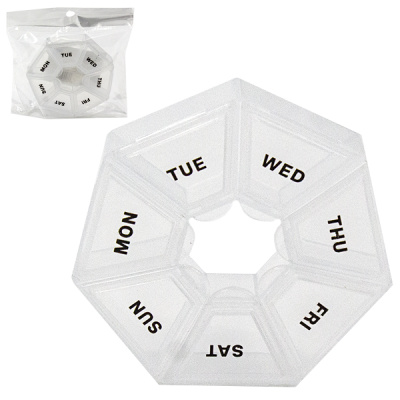 Таблетница 7ячеек Ø-8см