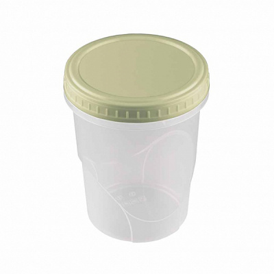 Банка с завинчивающейся крышкой "Танго" 0,6л (зеленый) (то)