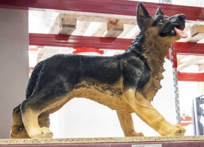 Щенок овчарки 14,5*11,7*16,7см