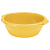 Таз овальный 17,5л желтый