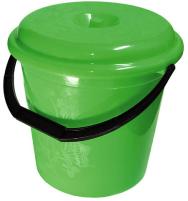 Ведро 15л. мерное с крышкой (то)