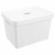 Коробка с крышкой "VELVET" 380х270х249мм 20л (Белый)(то)