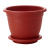 Горшок для цветов Борнео 34см/12,7л с подставкой №7 терракотовый (то)
