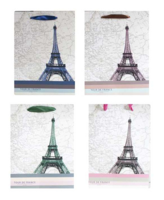 Пакет подарочный М,26*12*32см