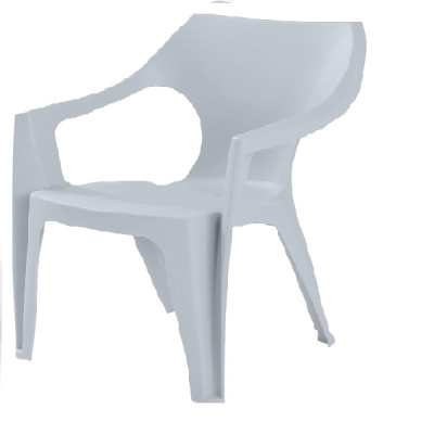 Кресло DeForma 550x535x785 мм вулканический серый (то)