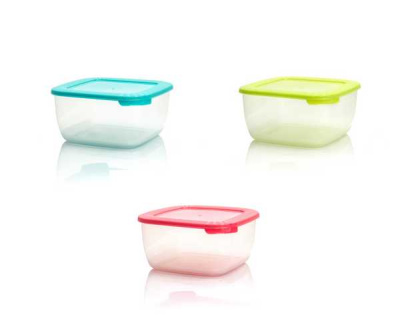 Контейнер для СВЧ 0,95л квадратный (то)