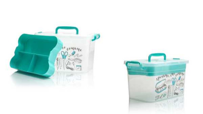 Контейнер для хранения 6,5л ВАЖНЫЕ МЕЛОЧИ с вкладышем.(то)