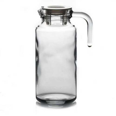 Кувшин БЕЙСИК  1,3л с прозрачной пластик.крышкой