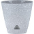 Горшок для цветов AMSTERDAM D250 с прикорневым поливом 8л светлый камень