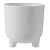 Горшок Фита 1,45л с вкладкой Белый