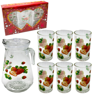 Набор питьевой кувшин+6стаканов