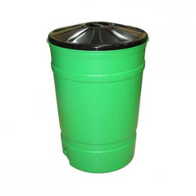 Бочка-бак 200л. с крышкой (микс) (то)