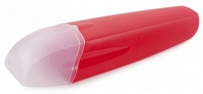 Футляр для зубных принадлежностей "Denta" (сангрия) (то)