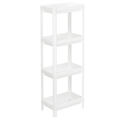 Этажерка 4-х секц. Kleo 365х230х1000мм (белый)(то)