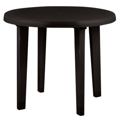 Стол круглый DeForma D860 мм теплый орех (то)