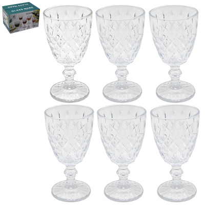 Бокал стеклянный Ø-7см h-15см (набор 6шт)