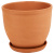 Горшок Конкрит терракота бутон №7
