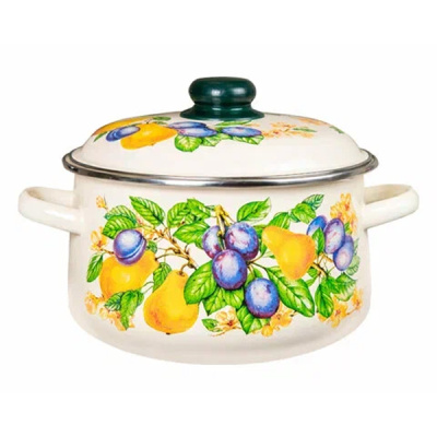 Кастрюля эмал конич Дюшес 2,0л ТМ Appetite