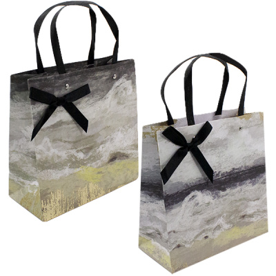 Пакет подарочный бумажный ЭКСПРЕССИЯ 22*10*22см