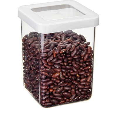 Емкость для сыпучих продуктов СТЕП 1л (белый) (то)