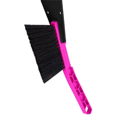 Щетка для снега Techno со съемным скребком 30см electric pink (то)