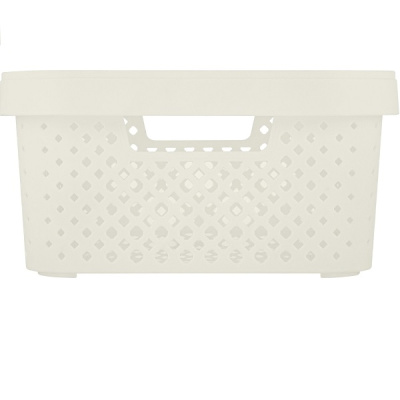 Корзинка STOCKHOLM 265х195х140мм 5л молочный туман (то)