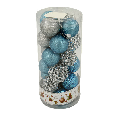 Шары елочные 5см, 24шт