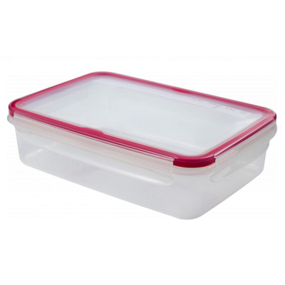 Контейнер для СВЧ 1,6л "ЭКСТРА ЛОК" L (красный) (то)