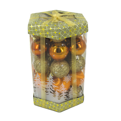 Шары елочные 5см, 35шт