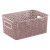 Корзинка "Вязь" 3л 235х173х105мм (розовый нюд) (то) Корзинка "Вязь" 3л 235х173х105мм (розовый нюд) (то)