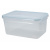 Контейнер для СВЧ 3,3л "ЭКСТРА ЛОК" L (голубой) (то)