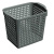 Корзинка "Лофт" 2,8л 200х135х165мм (серый) (то) Корзинка "Лофт" 2,8л 200х135х165мм (серый) (то)