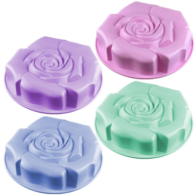 Форма для выпечки силиконовая РОЗЫ Ø-30см h-5см